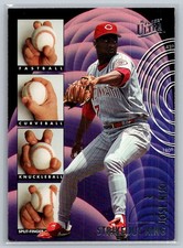 1995 Ultra Baseball Strikeout Kings #6 Jose Rijo - VG - Cincinnati Reds