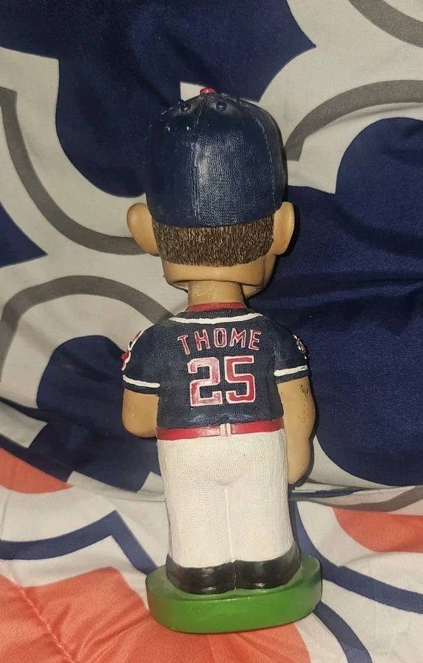 Jim Thome pintado a mano Bobblehead Cleveland Indians MLB béisbol Foto 2 de 4