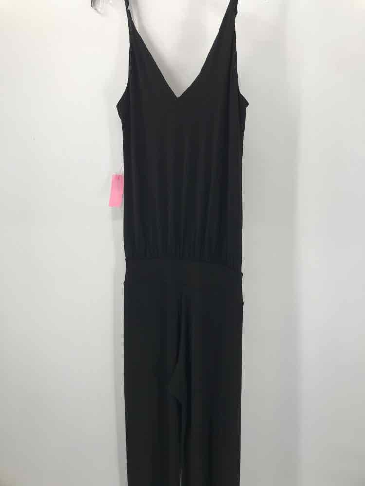 Pre-Owned Viereck Black Size Medium Sleeveless Jumpsuit