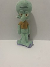 Squidward Spongebob Squarepants 2002 plush limited edition new with tags