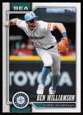 2026 Topps Series 1 Celebration Ben Williamson #226 Seattle Mariners