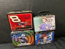 lunchbox lot 4 lunchboxes I Love Lucy Dale Earnhardt Jr. Ceedee Lamb Cowboys