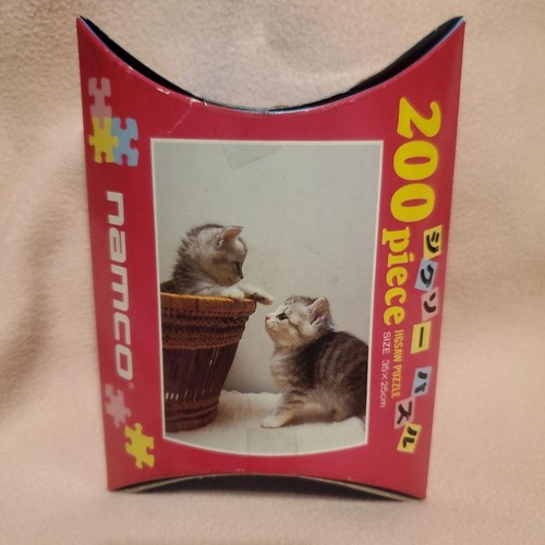 Puzzle Showa Retro Namco Namco Made in Japan Gattino Gatto - Foto 6 di 9