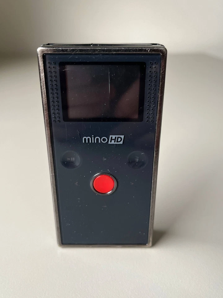 Flip Video MinoHD Camcorder Video Recorder Camera F460B PSV-465 WORKS READ - Image 3 of 4