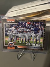 2026 Topps Series 1 Celebration New York Mets Camo Team Card /25 