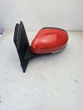 2013 Ford Focus Mk3 Passenger Side Ns Left  Power Fold Wing Mirror In Red