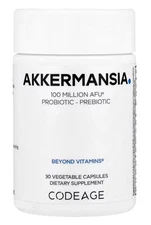 Codeage, Akkermansia , 30 Vegetable Caps 100 million AFUs Prebiotic Probiotic