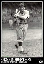 1992 Conlon Collection TSN Gene Robertson St. Louis Browns #386