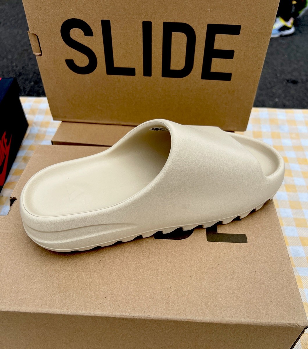 Adidas Yeezy Slide FZ5897 Size 9 Bone Onyx Resin Foam Adidas Yeezy Slide FZ5897 Size 9 Bone Onyx Resin Foam