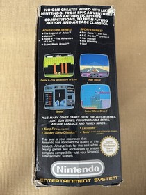 Nintendo Entertainment System NES Console Boxed Action Set Gun Zapper Mario Game