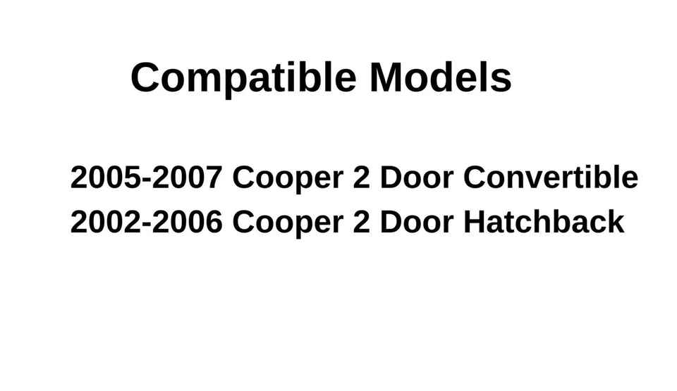 Fits 2002-2007 Mini Cooper Passenger Side Right Front Door Window Glass Foto 3 de 4