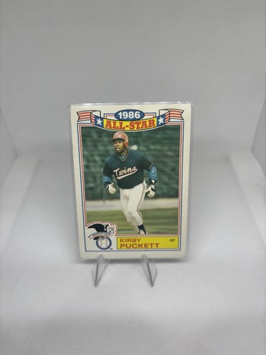 Kirby Puckett #19 1987 Topps All Star 22 card