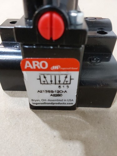 ARO A213SS-120-AA2280 Solenoid Valve 120v 3/8"npt 116 218-33 - Picture 2 of 6