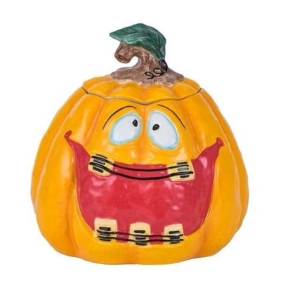 Blue Sky Clayworks Heather Goldminc JACK O BIG MOUTH COOKIE JAR