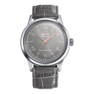 ORIENT KINDER CLASSIC RA-BB0006N30B Automatik Uhr Leder Grau LIMITED