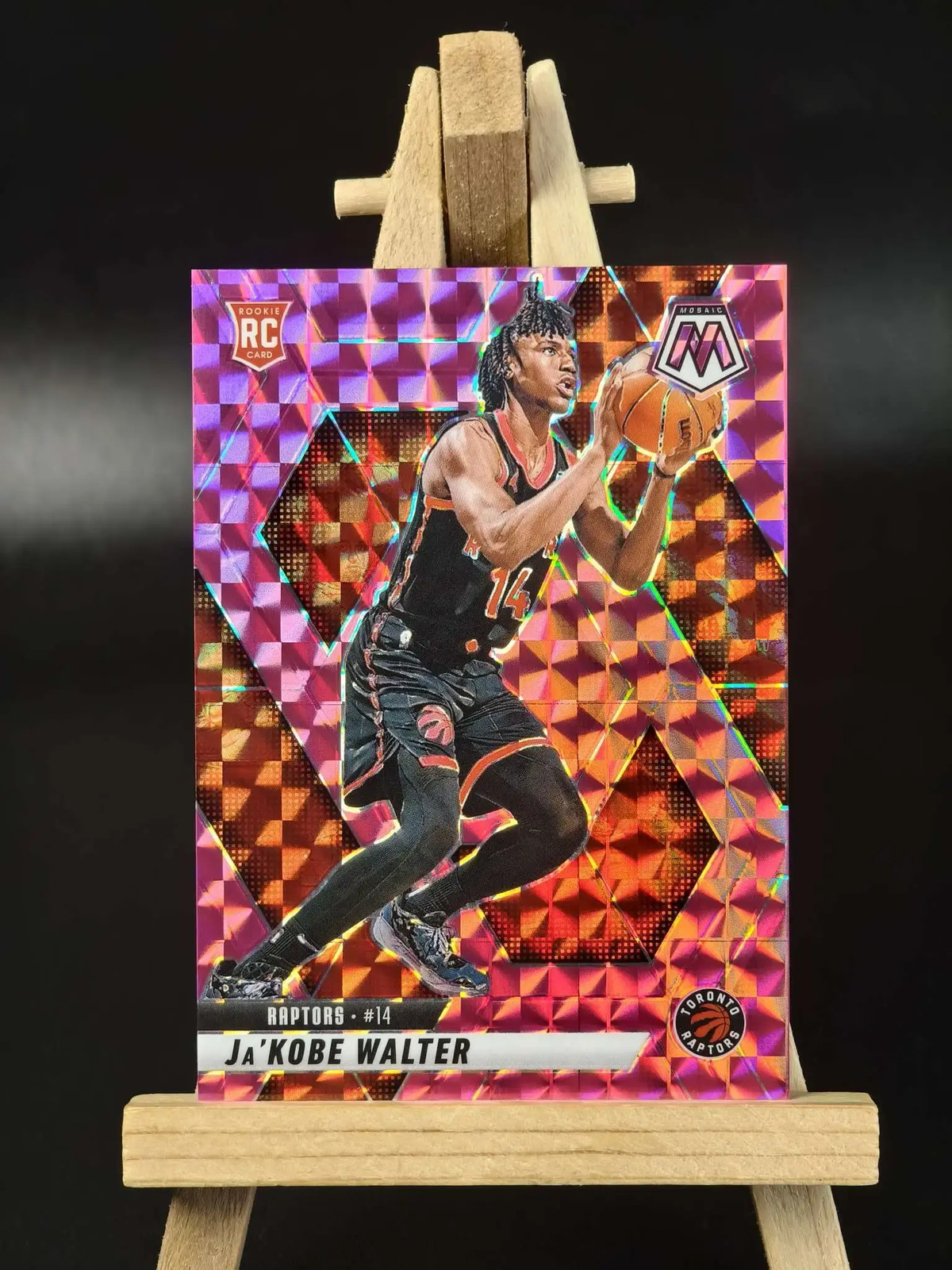2024-25 Panini Mosaic Mosaic Pink #234 Ja'Kobe Walter RC Rookie /175 j67