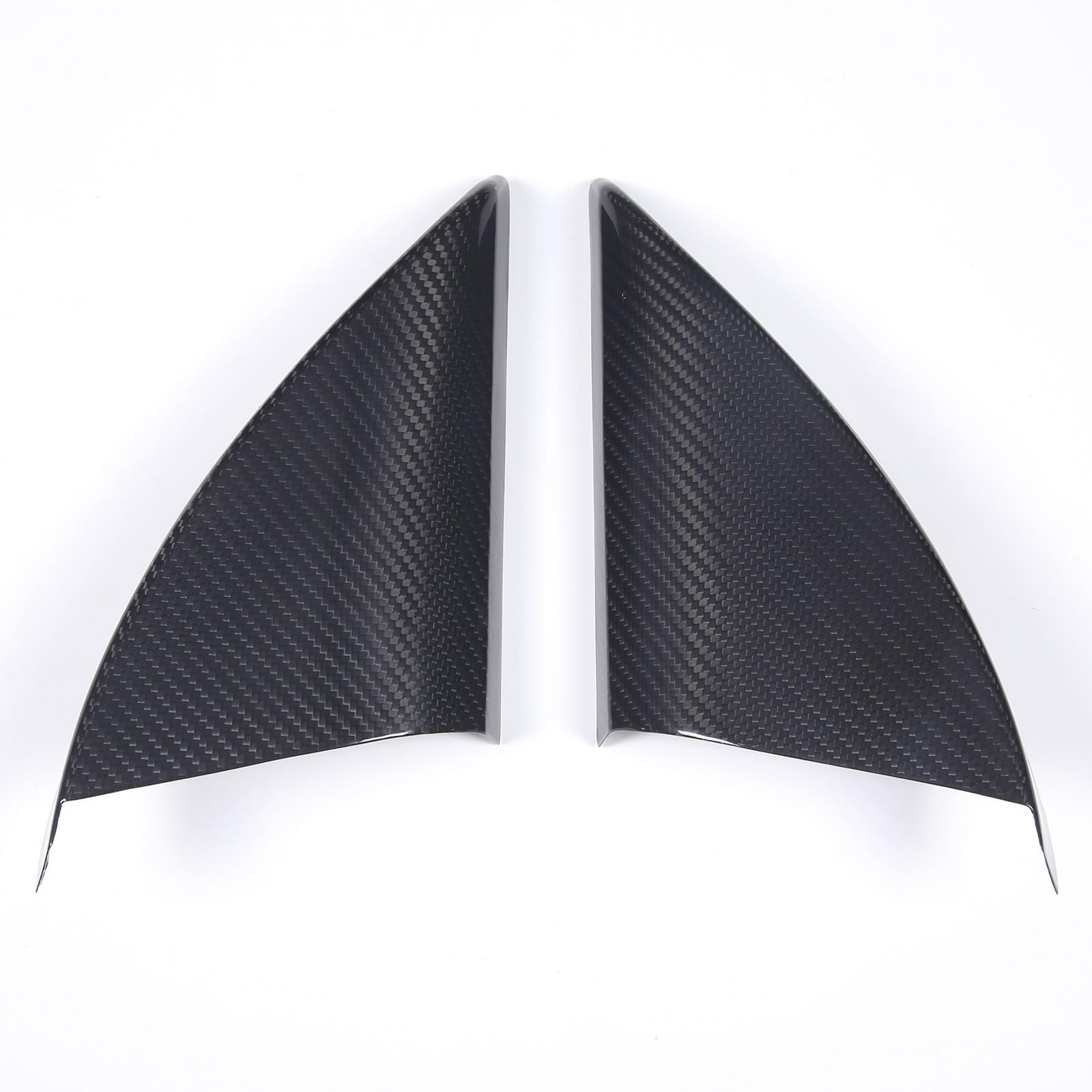 For Lamborghini URUS 2018-2023 Carbon Fiber A-Pillar Speaker Trim Cover