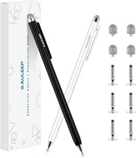 2-In-1 Stylus Fiber Disc Tip Stylus Pens for Touch Screen, High Sensitivity