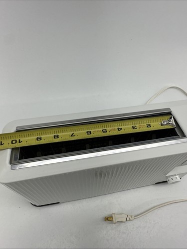 Tostadora Rowenta TP 100-C Sensor Electrónico Dos Rebanadas Blanca Hecho en Alemania Ranura Larga - Imagen 11 de 18