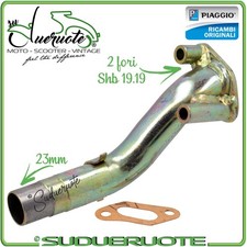 COLLETTORE DI ASPIRAZIONE DEL CARBURATORE 19 A 2 FORI PER VESPA PK 80 100 125 S