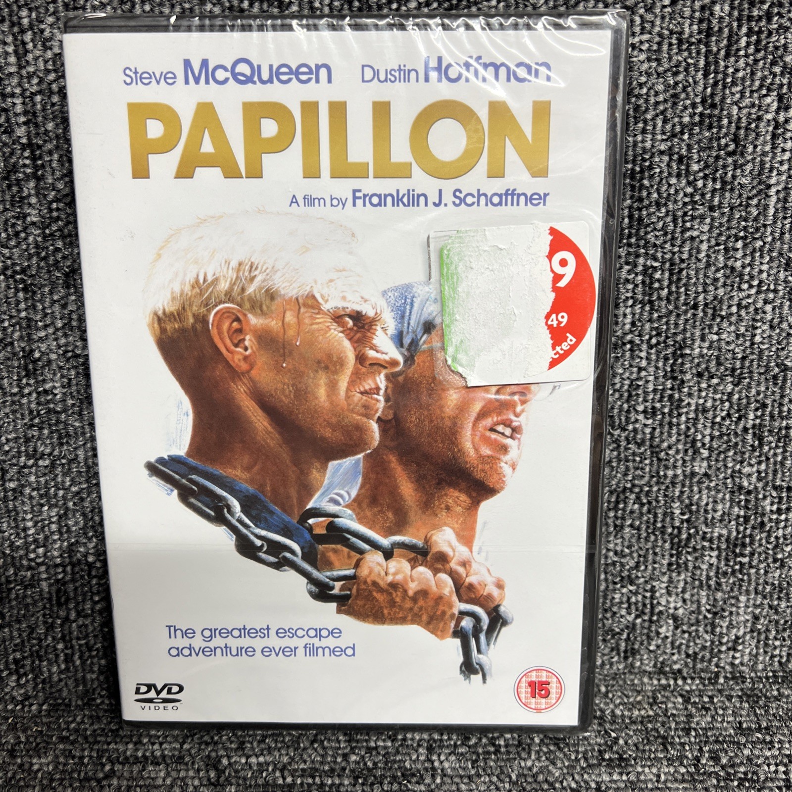 Papillon DVD (1973) New. Steve McQueen. New Sealed Freepost Uk