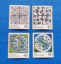 New Zealand Stamps, Scott 894-897 Complete Set MNH