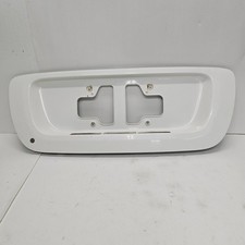 2001-2007 Toyota Sequoia White Tailgate Lift Gate Hatch License Plate Trim -note
