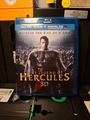 The Legend of Hercules (3D/Blu-ray, 2014, Prev. Viewed)