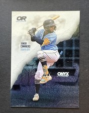Junior Caminero 2024 Onyx Rips Authentic Baseball TAMPA BAY #ORJUCA Q4774