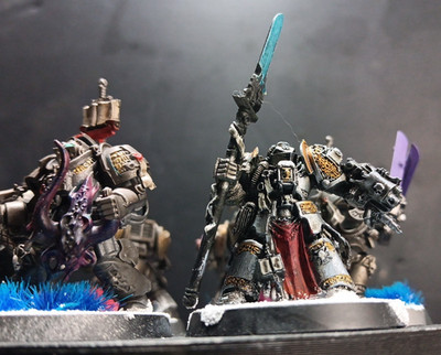 40K Grey Knights D Terminators x6 C Full Loadout Enhanced Paint Ready Ships Fast