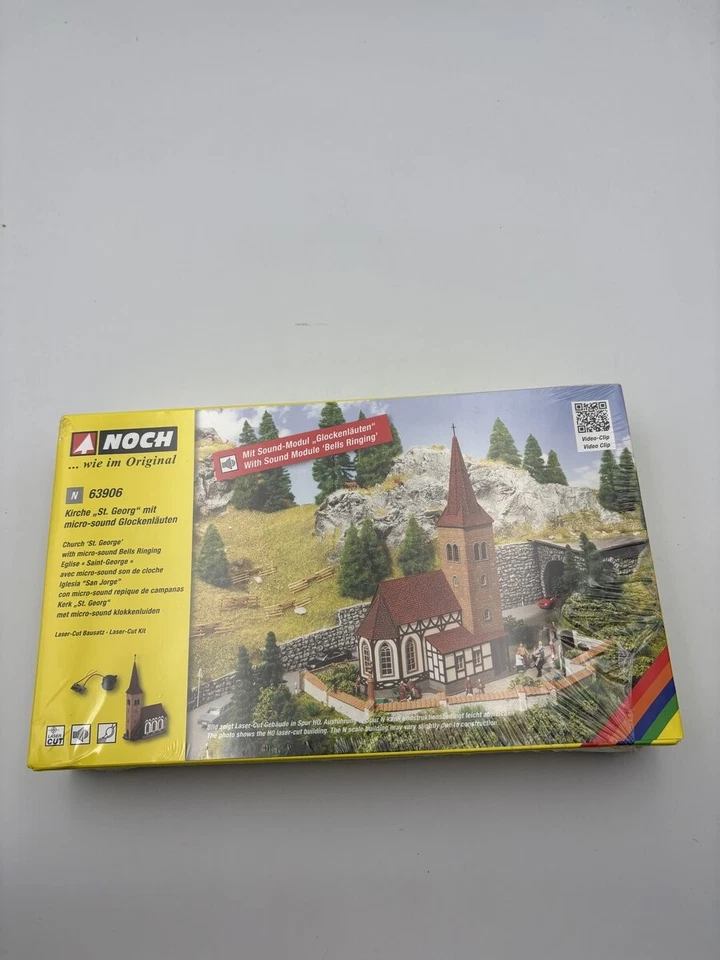 Noch 63906 N Church "St. George" with Micro-Sound Bells Ringing - Image 2 of 2