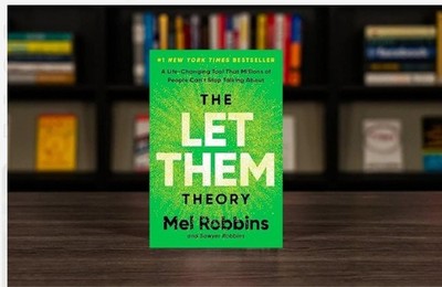 The Let Them Theory by Mel Robbins   Self Improvement Paperback Book.