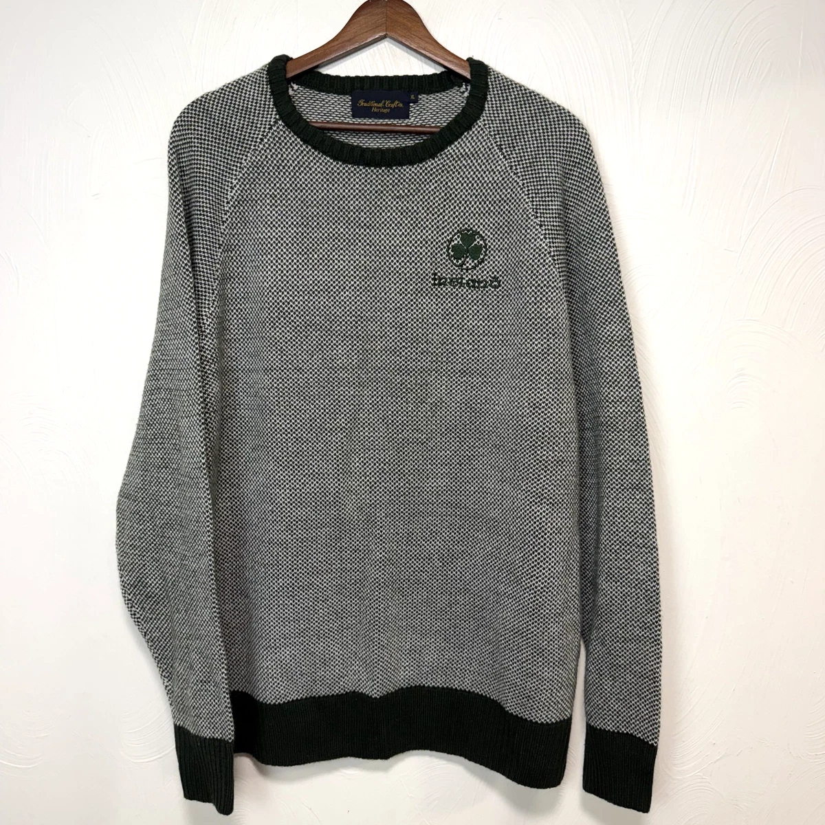 Knit Gray Vintage Sweaters for Men for sale | eBay