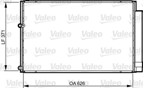 Valeo Kondensator Klimaanlage 814158 FüR Toyota Aluminium Prius Liftback Hybrid-image