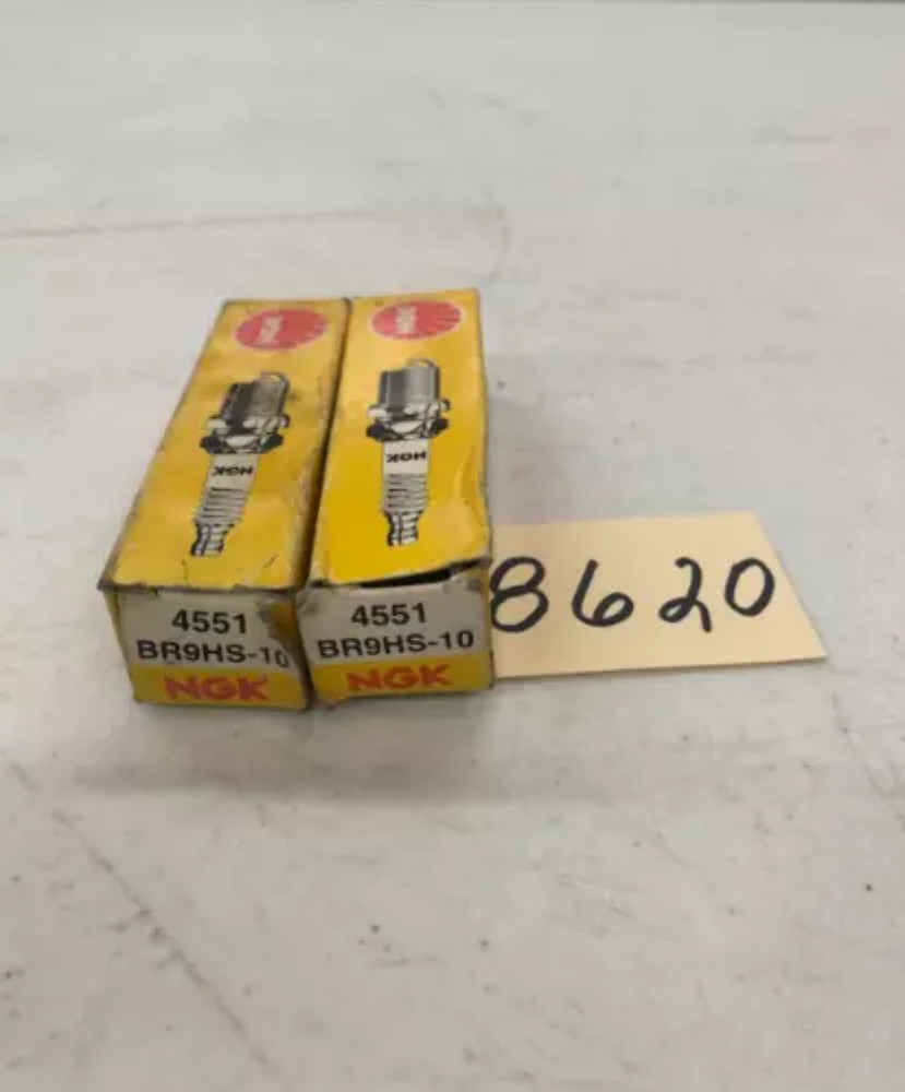 NGK BR9HS-10 Spark Plug #4551 QTY2 for Yamaha Kawasaki Ski-Doo Outboard