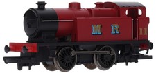 R3069 Hornby OO 0-4-0 Tank 11 in Midland Railway Red - Collectors Club Ltd edtn