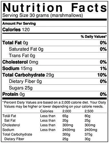1磅谷物棉花糖仅幸运小饰品零食脱水棉花糖 — 第 4/4 张图片