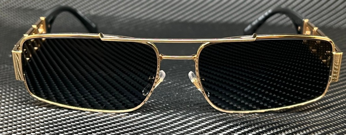 VERSACE VE2257 100287 Gold Dark Grey Men