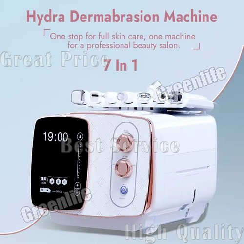 7IN1 Facial Dermabrasion Hydro Water Jet Spray Aqua Skin Deep Cleansing Machine - Picture 4 of 24