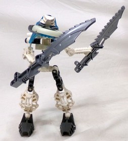 Vintage 2004 LEGO Bionicle 8619 Vahki Keerakh Set Complete w Cannister & Manual