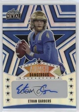 2024 Leaf Metal Armed and Dangerous Blue Prismatic 2/9 Ethan Garbers Auto qf8