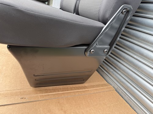 Genuine VW Transporter T6 T6.1 Shuttle Double Bench Seat Bricks Cloth Heated - Bild 5 von 10