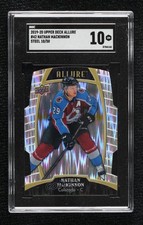 2019-20 Upper Deck Allure Steel 10/50 Nathan MacKinnon #42 SGC 10 GEM 0s0n