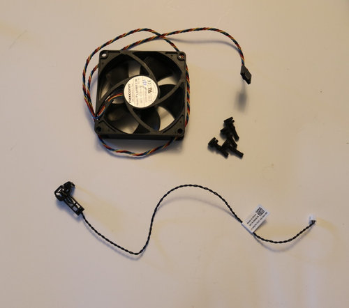 Dell OptiPlex 7010 DT Misc Case Parts, HDD Tray, Case Fan, Cables - Picture 6 of 11