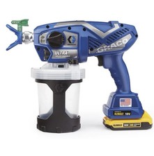 Graco Ultra Airless Handheld Cordless Paint Sprayer with Battery & Charger Used
