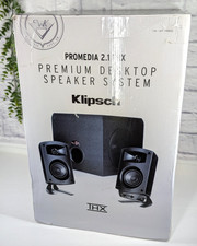 BRAND NEW Klipsch ProMedia 2.1 THX Certified Desktop Computer Speaker System