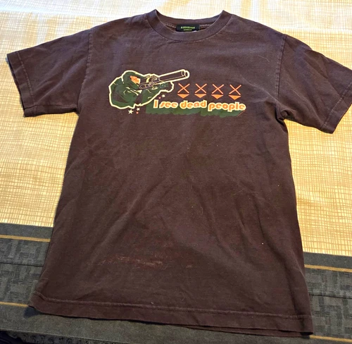 HALO Master Chief Vintage Men's Brown Graphic Tee Shirt 2000s vintage concert t-shirt, vintage, single stitch, B+ condition