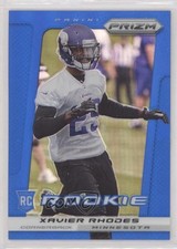 2013 Panini Prizm Rookie Wal-Mart Blue Prizm Xavier Rhodes #298 ix8