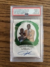 2018 Panini Flawless LaDainian Tomlinson HOF AUTO EMERALD /3 PSA 9 POP 1