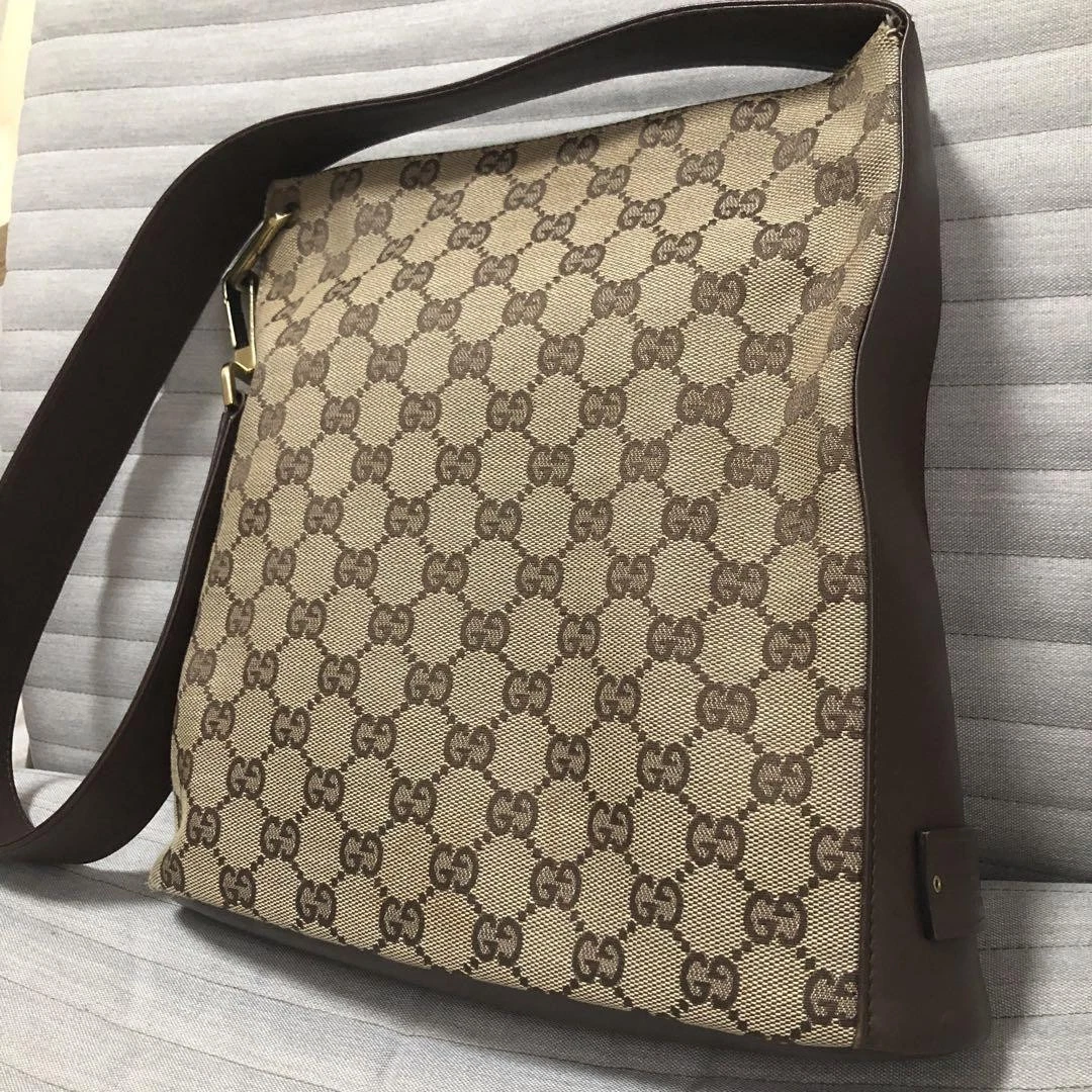 Sac bandoulière Gucci Gg toile cuir un m2_0424